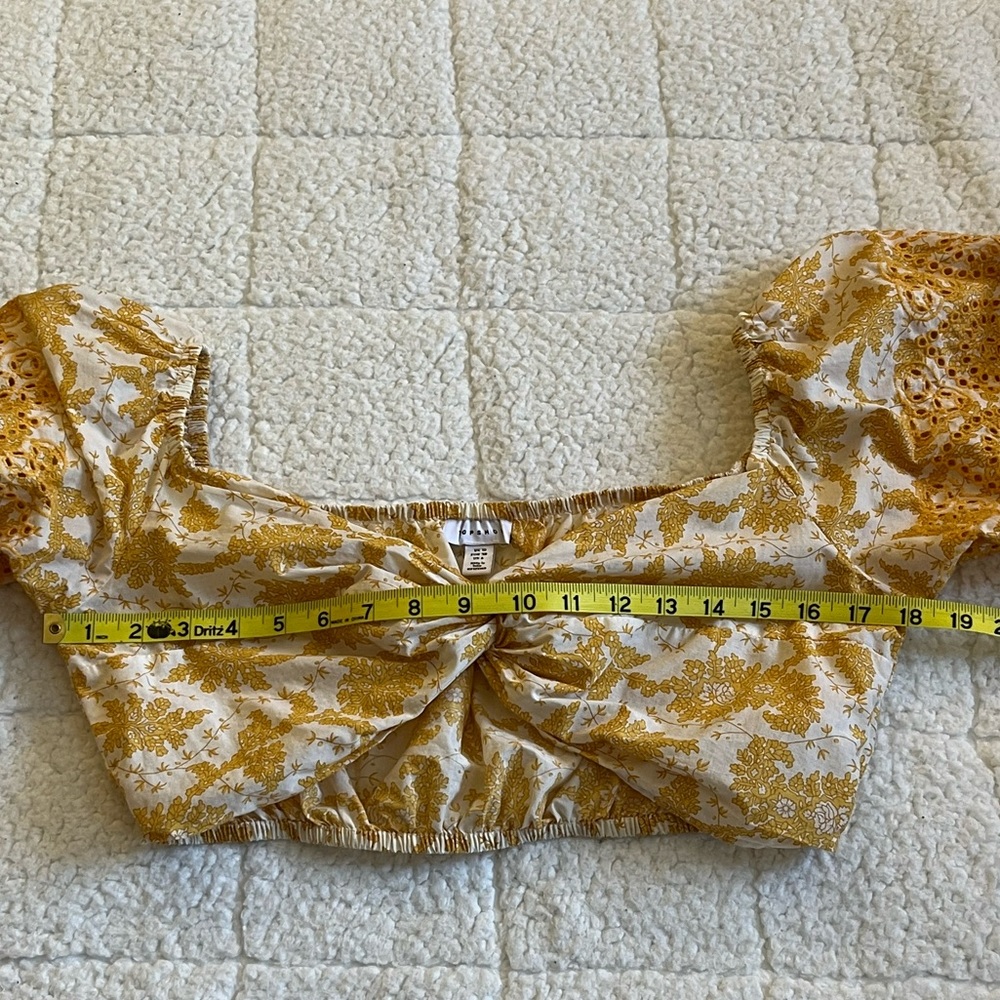 Topshop embroidered crop top - Picture 13 of 14